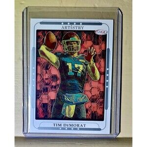 Tim DeMorat 2023 SAGE NFL Artistry Football #113 Card